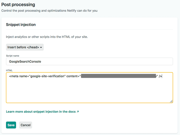 GSC-meta-netlify